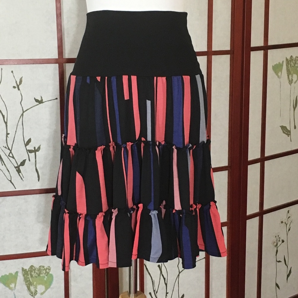 French Connection Boho Multi Colored Skirt